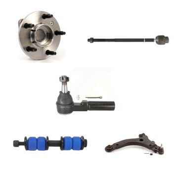 Front Left Bearing Lower Control Arm Tie Rod Link Kit (5Pc) For Chevrolet Impala Pontiac K7T-105914