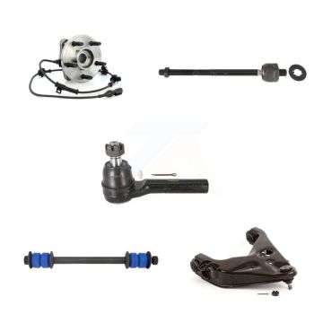 Front Left Bearing Lower Control Arm Tie Rod Link Kit (5Pc) For Ford Explorer Sport Trac K7T-105933