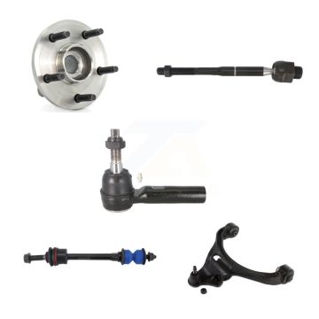Front Left Bearing Lower Control Arm Tie Rod & Link Kit (5Pc) For Dodge Dakota Mitsubishi K7T-105938