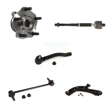Front Left Bearing Lower Control Arm Tie Rod Link Kit (5Pc) For Nissan Sentra NV200 City K7T-105951