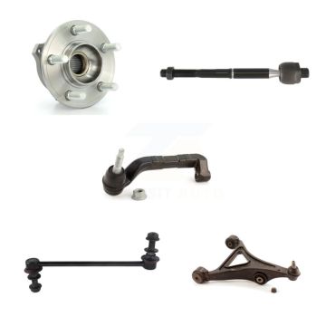 Front Left Bearing Lower Control Arm Tie Rod Link Kit (5Pc) For Chrysler 300 Dodge Magnum K7T-105968