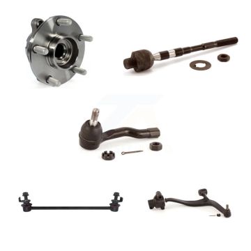 Front Left Bearing Lower Control Arm Tie Rod & Link Kit (5Pc) For 03-08 INFINITI FX35 RWD K7T-105970