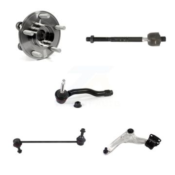 Front Left Bearing Lower Control Arm Tie Rod & Link Kit (5Pc) For Ford Fusion Lincoln MKZ K7T-105989