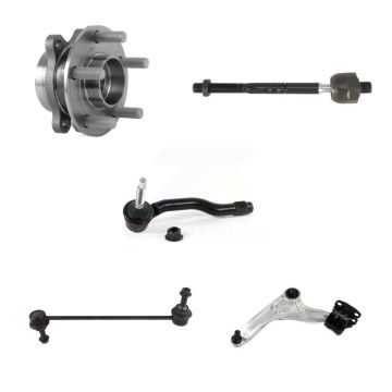 Front Left Bearing Lower Control Arm Tie Rod & Link Kit (5Pc) For Ford Fusion Lincoln MKZ K7T-105992