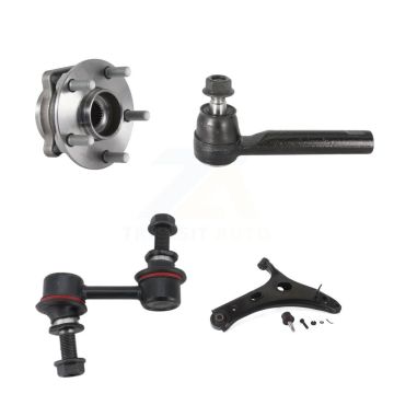 Front Left Bearing Lower Control Arm with BJ Outer Tie Rod & Link Kit For Subaru Forester K7T-106000