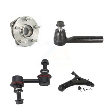 Front Left Bearing Lower Control Arm with BJ Outer Tie Rod & Link Kit For Subaru Forester K7T-106001