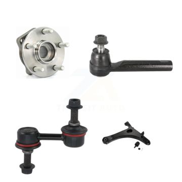 Front Left Bearing Lower Control Arm Ball Joint Outer Tie Rod Link Kit For Subaru Impreza K7T-106007