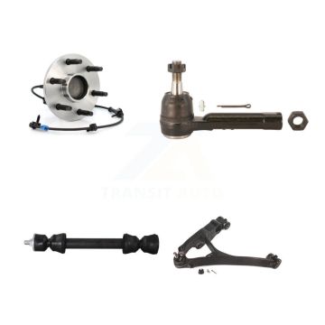 Front Left Bearing Lower Control Arm Outer Tie Rod Link Kit For Chevrolet GMC Sierra 1500 K7T-106015