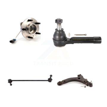 Front Left Bearing Lower Control Arm with BJ Outer Tie Rod & Link Kit For Pontiac Montana K7T-106032