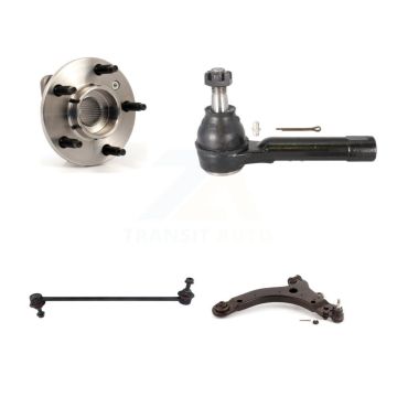 Front Left Bearing Lower Control Arm with BJ Outer Tie Rod & Link Kit For Pontiac Montana K7T-106033