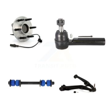 Front Left Bearing Lower Control Arm Outer Tie Rod Link Kit For Chevrolet GMC Sierra 1500 K7T-106039