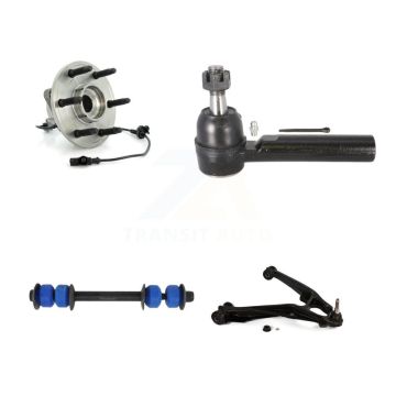 Front Left Bearing Lower Control Arm Outer Tie Rod Link Kit For Chevrolet GMC Sierra 1500 K7T-106040