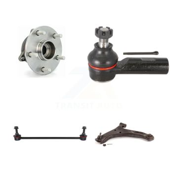 Front Left Hub Bearing Lower Arm Outer Tie Rod Link Kit For 2006-2013 Suzuki Grand Vitara K7T-106053