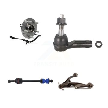 Front Left Hub Bearing Lower Control Arm Outer Tie Rod Link Kit For Ram 1500 Classic 4WD K7T-106055