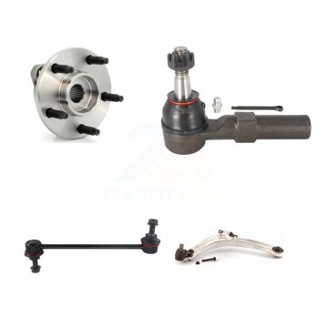 Front Left Hub Bearing Lower Control Arm Outer Tie Rod Link Kit For Chevrolet HHR Non-ABS K7T-106064
