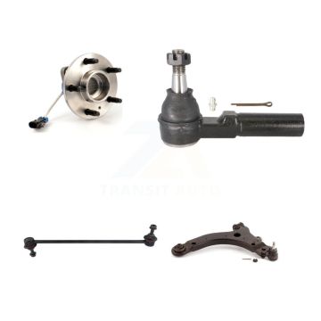 Front Left Bearing Lower Control Arm Outer Tie Rod Link Kit For Pontiac Grand Prix Buick K7T-106070