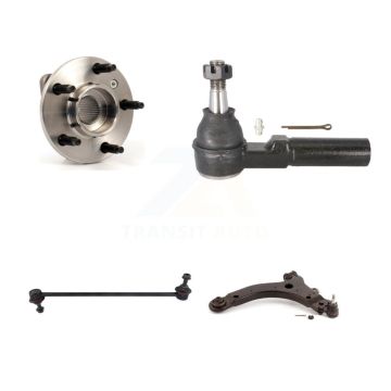 Front Left Hub Bearing Lower Control Arm Outer Tie Rod & Link Kit For Pontiac Grand Prix K7T-106071