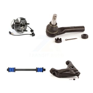 Front Left Bearing Lower Control Arm w/ Ball Joint Outer Tie Rod Link Kit For Mazda B4000 K7T-106074