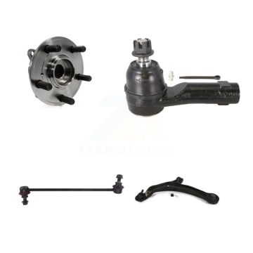 Front Left Bearing Lower Control Arm Outer Tie Rod & Link Kit For 2011-2017 Honda Odyssey K7T-106089