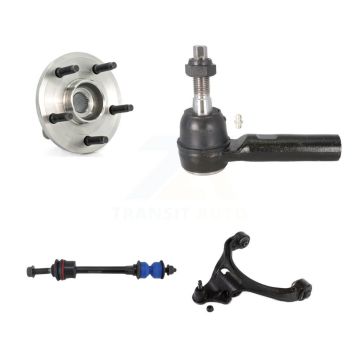 Front Left Bearing Lower Control Arm Outer Tie Rod & Link Kit For Dodge Dakota Mitsubishi K7T-106091