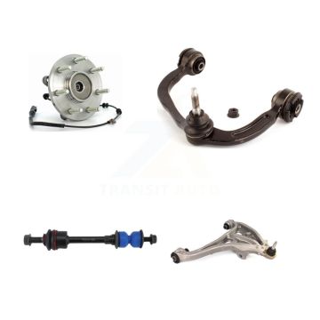 Front Right Bearing Lower Upper Control Arm & Link Kit For Ford F-150 Lincoln Mark LT 4WD K7T-106121
