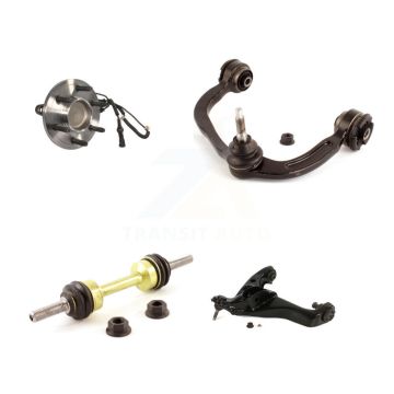 Front Right Hub Bearing Lower Upper Control Arm Link Kit For Ford Expedition Lincoln RWD K7T-106122