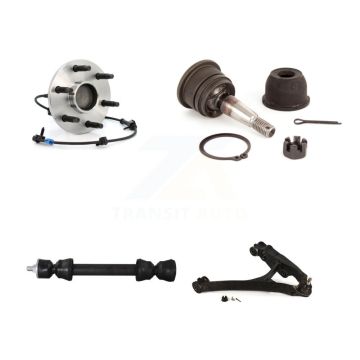 Front Right Bearing Lower Control Arm Upper Ball Joint Link Kit For Chevrolet GMC Sierra K7T-106137