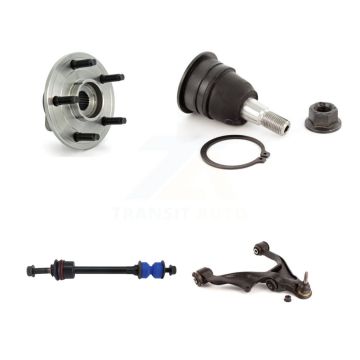 Front Right Hub Bearing Lower Control Arm Upper Ball Joint & Link Kit For Dodge Ram 1500 K7T-106147