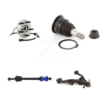 Front Right Hub Bearing Lower Control Arm Upper Ball Joint & Link Kit For Dodge Ram 1500 K7T-106149