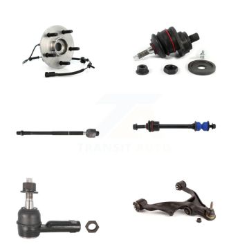 Front Right Bearing Lower Arm Upper Ball Joint Tie Rod Link Kit (6Pc) For Dodge Ram 1500 K7T-106198