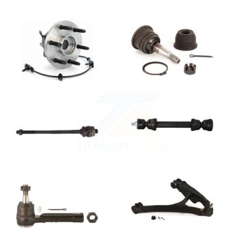 Front Right Bearing Lower Control Arm Upper Ball Joint Tie Rod Link Kit (6Pc) For GMC XL K7T-106202