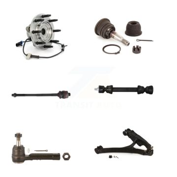 Front Right Bearing Lower Control Arm Upper Ball Joint Tie Rod & Link Kit (6Pc) For 1500 K7T-106203