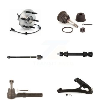 Front Right Bearing Lower Control Arm Upper Ball Joint Tie Rod & Link Kit (6Pc) For 1500 K7T-106206