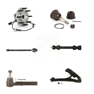 Front Right Bearing Lower Control Arm Upper Ball Joint Tie Rod & Link Kit (6Pc) For 1500 K7T-106207