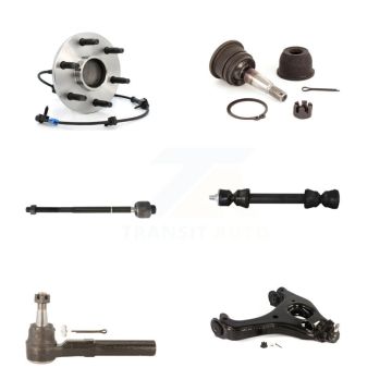 Front Right Bearing Lower Control Arm Upper Ball Joint Tie Rod & Link Kit (6Pc) For 1500 K7T-106209