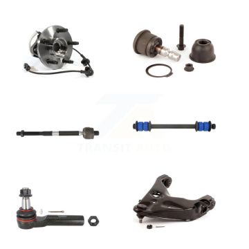 Front Right Hub Bearing Lower Arm Upper Ball Joint Tie Rod Link Kit (6Pc) For Mazda B4000 K7T-106216