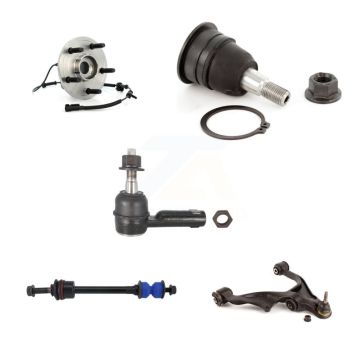 Front Right Lower Arm Upper Ball Joint Outer Tie Rod & Link Kit (5Pc) For Dodge Ram 1500 K7T-106233