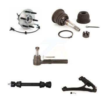 Front Right Lower Control Arm Upper Ball Joint Outer Tie Rod Link Kit (5Pc) For Chevrolet K7T-106244