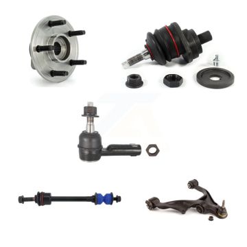 Front Right Lower Arm Upper Ball Joint Outer Tie Rod & Link Kit (5Pc) For Dodge Ram 1500 K7T-106252