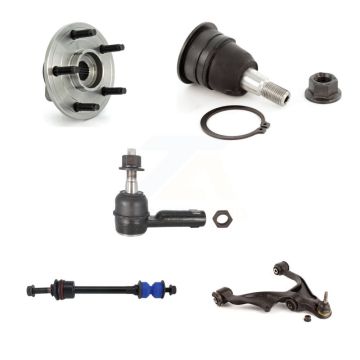 Front Right Lower Arm Upper Ball Joint Outer Tie Rod & Link Kit (5Pc) For Dodge Ram 1500 K7T-106253