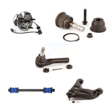 Front Right Bearing Lower Control Arm Upper Ball Joint Outer Tie Rod & Link Kit (5Pc) For K7T-106255