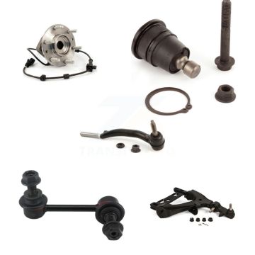 Front Right Lower Arm Upper Ball Joint Outer Tie Rod Link Kit (5Pc) For GMC Chevrolet XL K7T-106283