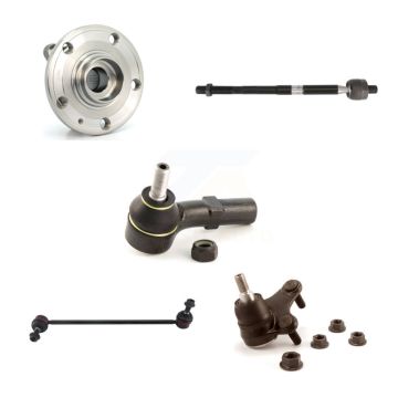 Front Right Bearing Lower Ball Joint Tie Rod & Link Kit (5Pc) For 2009-2017 Volkswagen CC K7T-106290