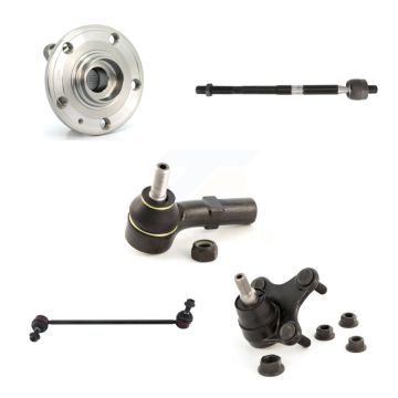 Front Right Bearing Lower Ball Joint Tie Rod Link Kit (5Pc) For Volkswagen Jetta Tiguan R K7T-106291