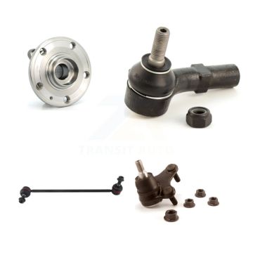 Front Right Hub Bearing Lower Ball Joint Outer Tie Rod Link Kit For Volkswagen Passat CC K7T-106308