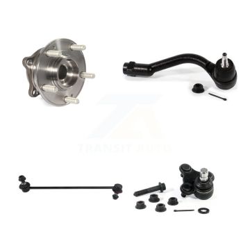 Front Right Bearing Lower Ball Joint Outer Tie Rod Link Kit For Hyundai Sonata Kia Optima K7T-106314