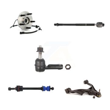 Front Right Bearing Lower Control Arm with BJ Tie Rod & Link Kit (5Pc) For Dodge Ram 1500 K7T-106319