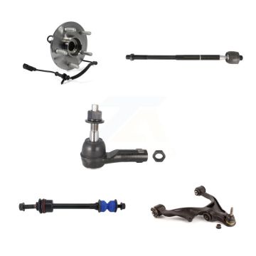 Front Right Hub Bearing Lower Control Arm Tie Rod Link Kit (5Pc) For Ram 1500 Classic 4WD K7T-106339
