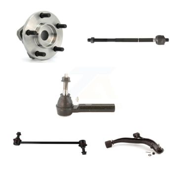 Front Right Bearing Lower Arm Tie Rod & Link Kit (5Pc) For Dodge Caravan Grand Chrysler K7T-106346