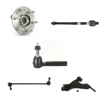 Front Right Bearing Lower Control Arm Tie Rod Link Kit (5Pc) For GMC Acadia Buick Enclave K7T-106348
